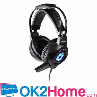 ประเทศไทย PENTAGONZ WARLOCK หูฟัง Headset มีไฟ LED - (สีดำ)