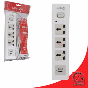 เสนอราคา รางปลั๊กไฟ#ปลั๊กไฟ#POWER BAR Lumira L502U 5M 3 ช่อง 2USB รับประกัน1 ปี อยากขาย รางปลั๊กไฟ#ปลั๊กไฟ#POWER BAR Lumira L502U 5M 3 ช่อง 2USB รับประกัน1 ปี