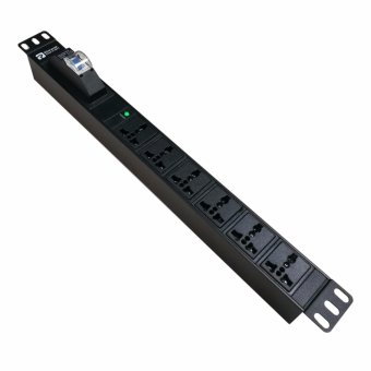 Premium PDU PowerConneX รางปลั๊กไฟ 6 ช่อง มีเบรกเกอร์ สายไฟยาว 3 เมตร รุ่น PXE2250W4-06AHMRMB ยี่ห้อ PowerconneX