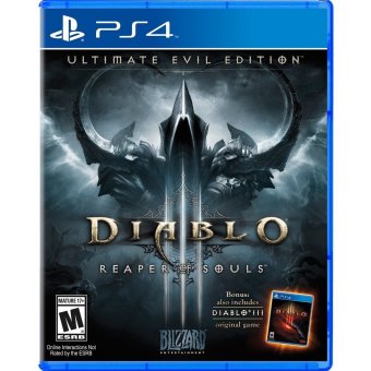 PS4 แผ่นเกมส์ diablo 3 reaper of souls