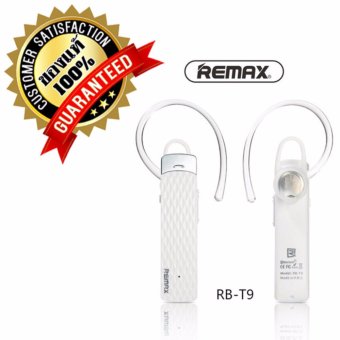 REMAX ของแท้ 100% หูฟังบลูทูธ (สีขาว) Bluetooth HD Voice Small talk รุ่น T9