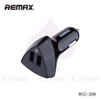 Remax ALIENS Car Charger 3.4 A อุปกรณ์ชาร์จในรถยนต์ 2 USB Port รุ่นRCC208 Remax ALIENS Car Charger 3.4 A อุปกรณ์ชาร์จในรถยนต์ 2 USB Port รุ่นRCC208
