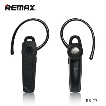 Remax หูฟังไร้สาย หูฟังbluetooth หูฟัง สมอลท้อค บลูทูธ RemaxBluetooth Headset 4.1 รุ่น RB-T7（สีดำ）