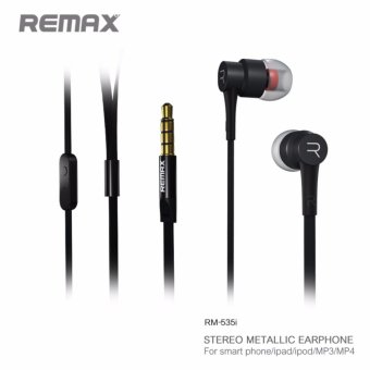 Remax Headphone หูฟังสมอล์ทอล์ค รุ่น RM - 535 Black July 2018 - 4 Remax Headphone หูฟังสมอล์ทอล์ค รุ่น RM - 535 Black - 4