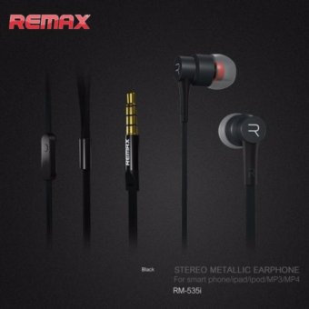Remax Headphone หูฟังสมอล์ทอล์ค รุ่น RM - 535 Black July 2018 - 3 Remax Headphone หูฟังสมอล์ทอล์ค รุ่น RM - 535 Black - 3