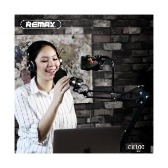 Remax ชุดไมโครโฟน Microphone Karaoke รุ่น K02 (Silver) พร้อมขายึดไมโครโฟน Remax CK-100 Remax ชุดไมโครโฟน Microphone Karaoke รุ่น K02 (Silver) พร้อมขายึดไมโครโฟน Remax CK-100