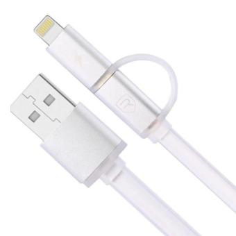 Remax Wdee สายชาร์จ 100 cm Aurora High Speed Cable 2-in-1 for MicroUSB/iPhone 5/6 Remax Wdee สายชาร์จ 100 cm Aurora High Speed Cable 2-in-1 for MicroUSB/iPhone 5/6