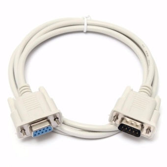 สาย RS232 9-Pin Male To Female DB9 9-Pin PC Converter Cable 1.8m สาย RS232 9-Pin Male To Female DB9 9-Pin PC Converter Cable 1.8m