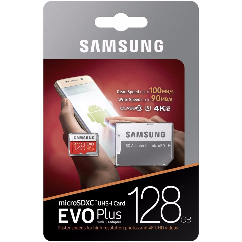 Samsung 128GB EVO Plus Micro SDXC 100MB/s Samsung 128GB EVO Plus Micro SDXC 100MB/s
