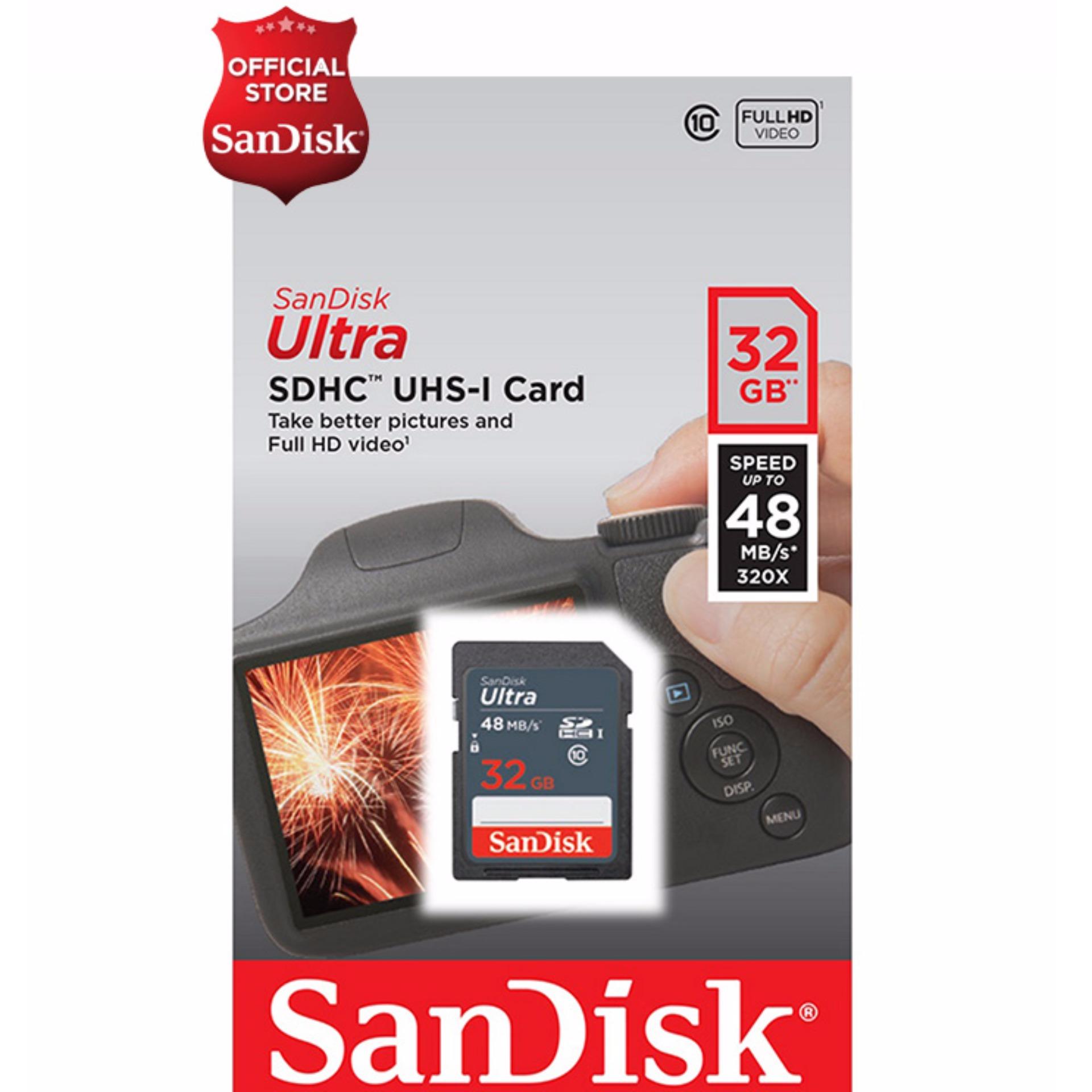 SanDisk Ultra SD Card Class10 32GB Speed / 48 MB/s SanDisk Ultra SD Card Class10 32GB Speed / 48 MB/s
