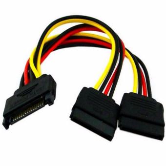 ซื้อ/ขาย SATA 15Pin Male to 2 SATA 15Pin Female Power Cable
