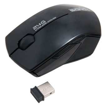 2561 Signo Wireless Optical Mouse รุ่น WM-190BLK (Black)