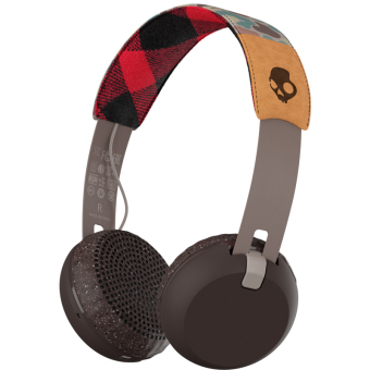 Skullcandy (On-Ear) GRIND WIRELESS หูฟัง หูฟังบลูทูธ TAN CAMO BROWN