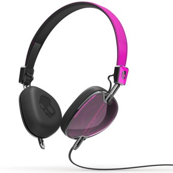 Skullcandy (Over-Ear) Navigator Mic 3 หูฟัง หูฟังแบบครอบหูPINK/BLACK