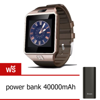 Smart Watch Z นาฬิกาโทรศัพท์ รุ่น A9 Phone Watch (Gold) ฟรี powerbank 40000mAh