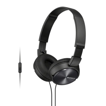 Sony Headphone with Mic. MDR ZX310AP Black