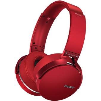 Sony Headphones Extra Bass Bluetooth รุ่น MDR-XB950B1/Red