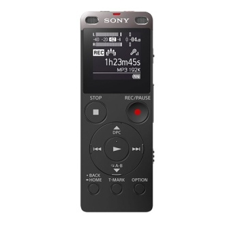 Sony เครื่องบันทึกเสียง รุ่น ICD-UX560F/BC (Black) IC Audio Recorder