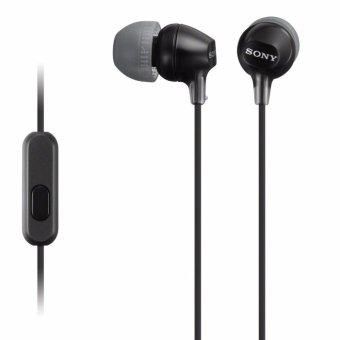 Sony MDR-EX15AP หูฟังแบบเสียบหู (Retail Box) - Black