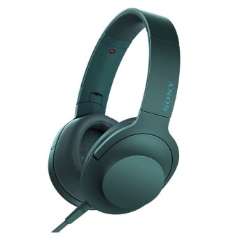 SONY หูฟัง Over Ear / Hires-Audio / h.ear on MDR-100AAP/รับประกันศูนย์ไทย (Blue)