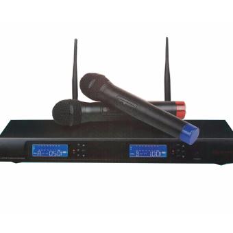 SUKEไมโครโฟนไร้สาย ไมค์ลอยคู่ UHF WIRELESS MICROPHONE Sound Best sk-8100