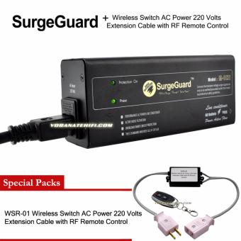 SurgeGuard M-ONE V2.0+WSR-01 เครื่องกรองไฟ กันไฟกระชาก ปลั๊กไฟ รางปลั๊กไฟ ปลั๊กสำหรับเครื่องเสียง ปลั๊กสำหรับทีวี โฮมเธียร์เตอร์