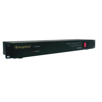 SurgeGuard เครื่องลดทอนสัญญาณรบกวนและไฟกระชากชั่วขณะ รุ่น SR-8 ( Rack 19 1U) (Black)