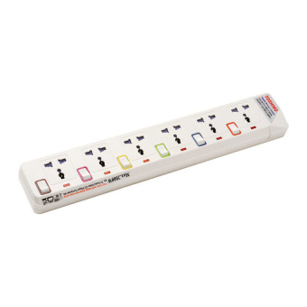 Toshino รางปลั๊กไฟกันไฟกระชาก 4 ช่อง 4 สวิตช์ 2.7 เมตร E-914 (สีขาว)