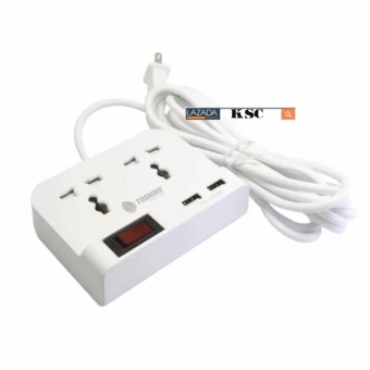 TOSHINO รางปลั้กไฟ รุ่น TSN-TO2U-1M มี USB 2 Port