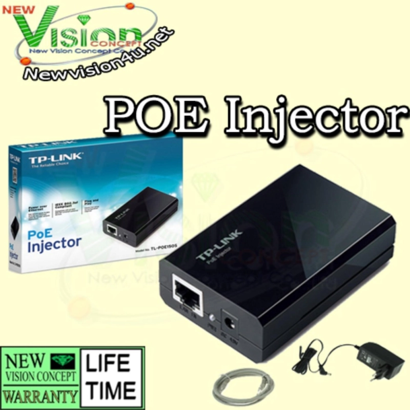 ภาพหน้าปกสินค้าTP-LinK TL-POE150S Gigabit Ethernet PoE Injector Adapter