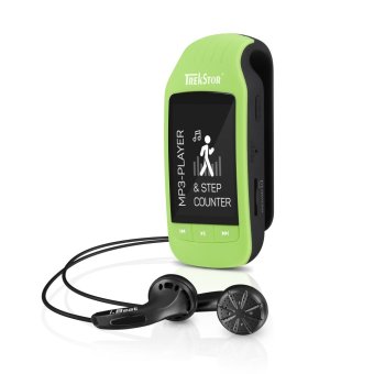 TrekStor เครื่องเล่น MP3 i.Beat jump BT 8 GB (Green/Black)