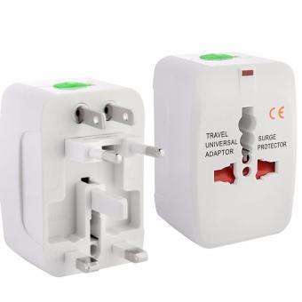 Universal Plug Travel Adapter หัวปลั๊ก เอนกประสงค์ (สีขาว)