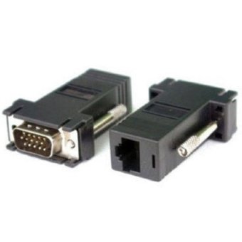 ตัวแปลง VGA เป็นสาย LAN VGA to LAN VGA to RJ45 ตัวเมีย ตัวแปลง VGA เป็นสาย LAN VGA to LAN VGA to RJ45 ตัวเมีย