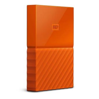 WD My Passport New Model 1TB (Orange) - ฟรี ซองกันกระแทกจาก WD (WDBYNN0010BOR-WESN) WD My Passport New Model 1TB (Orange) - ฟรี ซองกันกระแทกจาก WD (WDBYNN0010BOR-WESN)