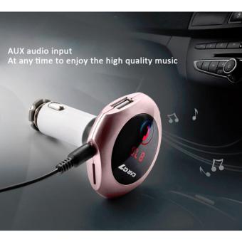 Wireless Bluetooth FM Transmitter MP3 Player Car Kit Charger for iPhone Samsung with Dual USB Port 5V 2A บูลทูลในรถยนต์ ของแท้ 100%