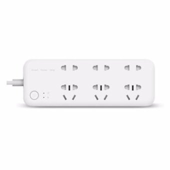 Xiaomi Mi Smart Power Strip Patch Panel แผงรางปลั๊กอัจฉริยะ (Wifi) (สีขาว)