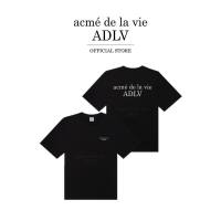 ADLV [acme de la vie] เสื้อยืด Oversize รุ่น Basic Short Sleeve T-Shirt 2 Black Black (50011OBSSSU_F4BKXX)