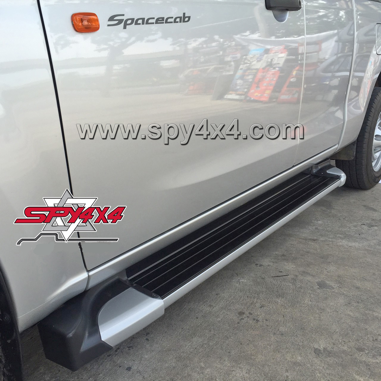 บันไดเสริมข้างรถกระบะ ISUZU AllNew D-max 2012-2018 ทรงห้าง Cab 2ประตู ตรงรุ่น ราคา 2,650 บาท*ส่งฟรี