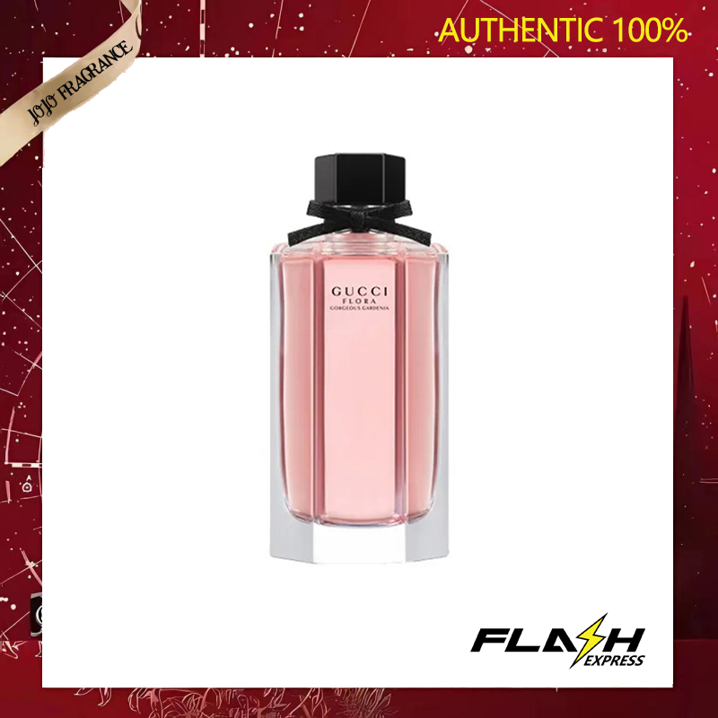 Original Special Sales Gucci Flora Gorgeous Gardenia Men's and Women's Perfume Edt 100ml ราคา 3,410 บาท*ส่งฟรี