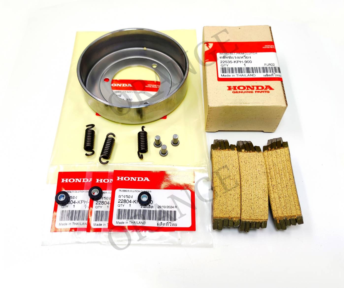 ชามคลัทช์ คลัทช์ก้อน ครัชก้อน จานคลัช HONDA ดรีม125 เวฟ125หัวเถิก เวฟ125อาร์ เวฟ125บังลม เวฟ125iปลาวาฬ ราคา 135 บาท*ส่งฟรี