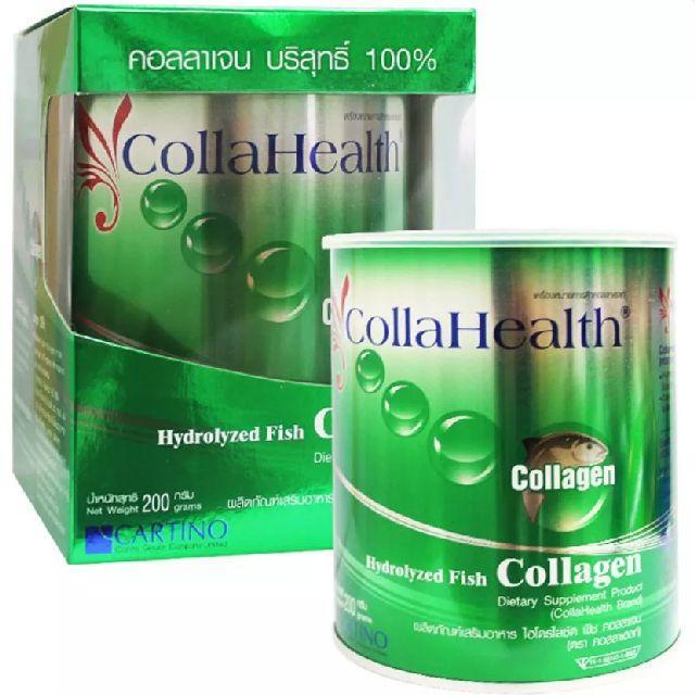 CollaHealth 200g คอลลาเฮลท์ คอลลาเจน Collahealth Collagen 200g คอลลาเจนจากปลาทะเล บำรุงกระดูก บำรุงผิว ราคา 1,850 บาท*ส่งฟรี