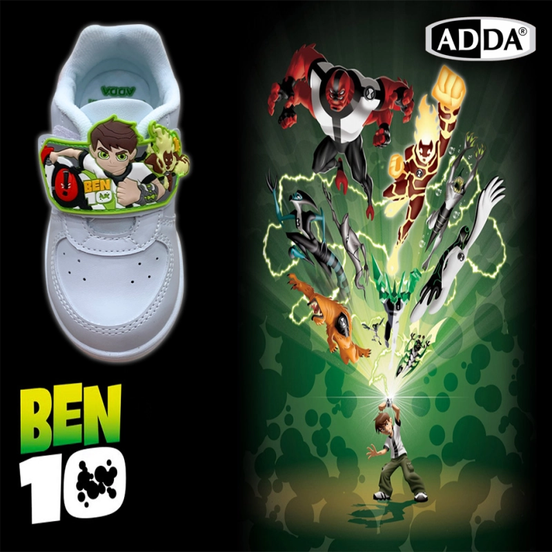 ภาพหน้าปกสินค้าNEW ADDA BEN10 41N17 รองเท้านักเรียนอนุบาล รองเท้าพละเด็กผู้ชาย รองเท้านักเรียนราคาถูก