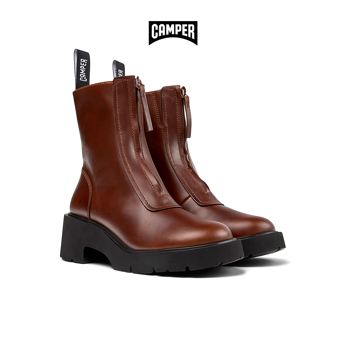 Camper Women's Boots, Model Milah, Brown (Bot - K400776-007) ราคา 9,150 บาท*ส่งฟรี