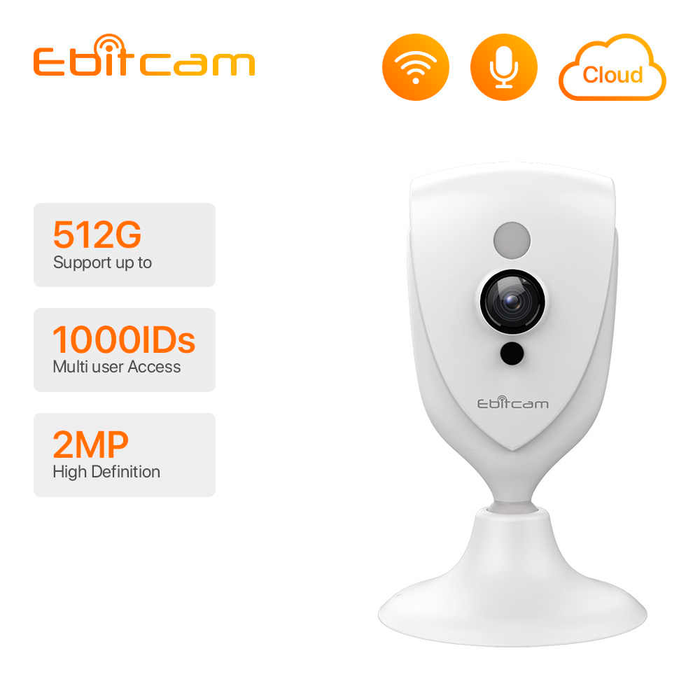 มุมมองเพิ่มเติมของสินค้า 【ส่งฟรี Big Sale】กล้องวงจรปิด Ebitcam EBF4 Ai(2MP) กล้อง 2 ล้านพิกเซล เลนส์ Wide 110 องศา เชื่อมต่อWifi ไ กล้องวงจรปิด