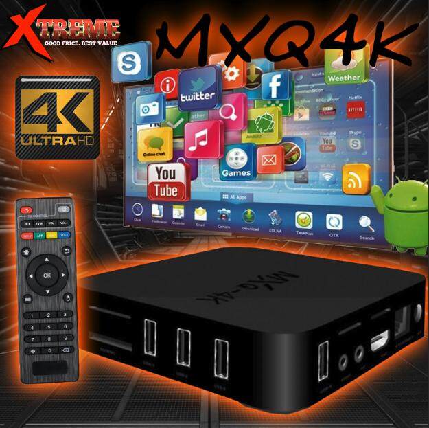  ฉะเชิงเทรา MXQ4K กล่องแอนดรอยด์  แอนดรอยด์ 8.1 เล่นเน็ต เข้าเว็บ เล่นเฟส ยูทูป ดูหนัง ฟังเพลง เล่นเกม ดูฟรีทีวีออนไลน์ ลงแอพได้  เชื่อมต่อไวไฟ และ สาย Lan  รองรับ USB เชื่อมต่อคีย์บอร์ด เม้าส์ RockChip RK3229 Quad Core แรม 1G รอม 8GB  ฟรี รีโมท HDMI และอะแดปเตอร์