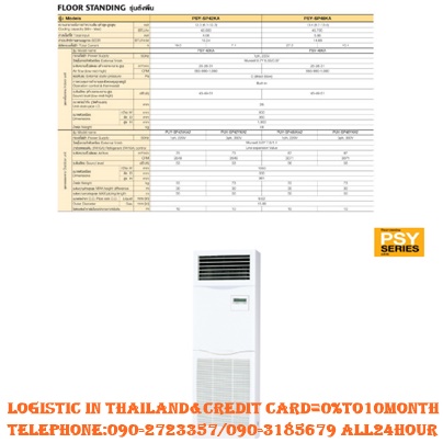 MITSUBISHIขนาด43000บีทียูPACKAGE-PSYแอร์มิตซูบิชิ อินเวอร์เตอร์ตั้งพื้น PSY Seriesาคานี้ไม่รวมติดตั้งFREE LOGISTICสั่งง่าย จัดส่งเร็ว