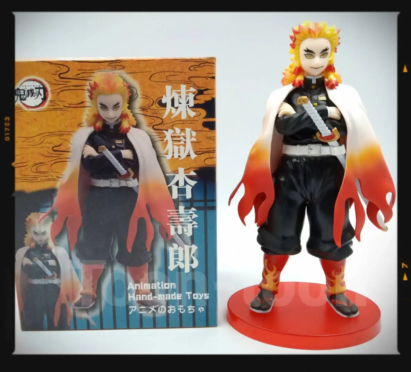 Ss Toys โมเดล ดาบพ ฆาตอส ร Kimetsu No Yaiba เสาหล กเพล ง เรนโงค เค ยวจ โร ส ง23ซม Lazada Co Th