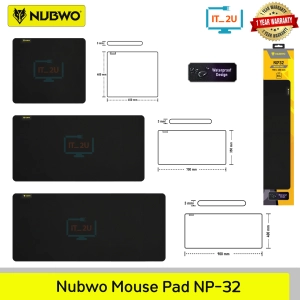 ภาพหน้าปกสินค้าNubwo NP032 Mouse Pad Speed 700x350mm/900x400 mm แผ่นรองเม้าส์ ขนาดใหญ่ WaterProof ซึ่งคุณอาจชอบสินค้านี้