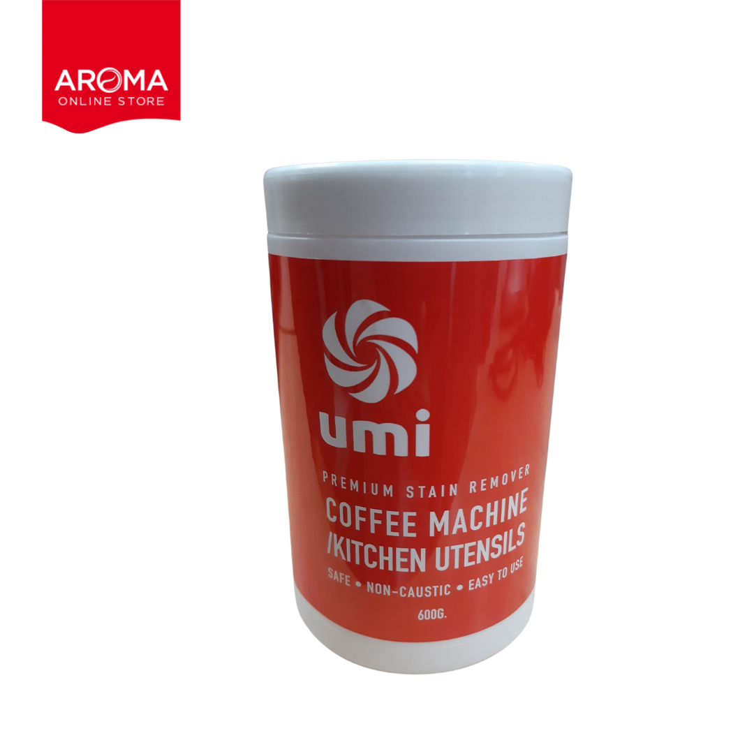 Aroma ผงล้างหัวชง เครื่องกาแฟ Umi ยูมิ (ขวดบรรจุ 600 กรัม/ 1 ขวด) ราคา 549 บาท*ส่งฟรี