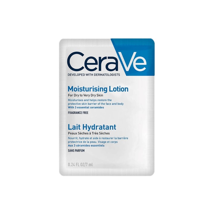 Cerave moisturising Lotion เซราวี แบบซอง ขนาด 7 ml 2 ชิ้น ราคา 999 บาท*ส่งฟรี